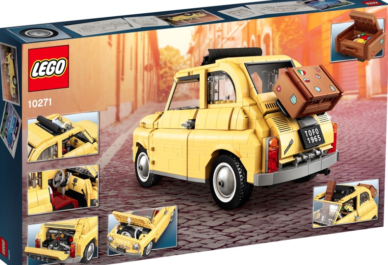Lego biler for voksne: Lego Fiat 500